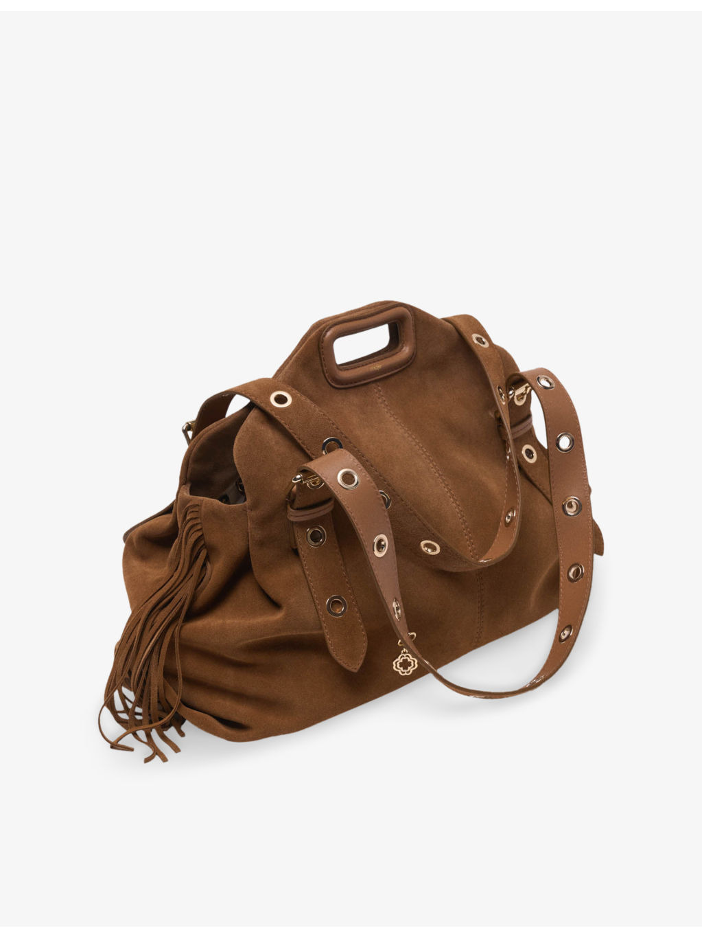 Miss M XL Suede Shoulder Bag - 3