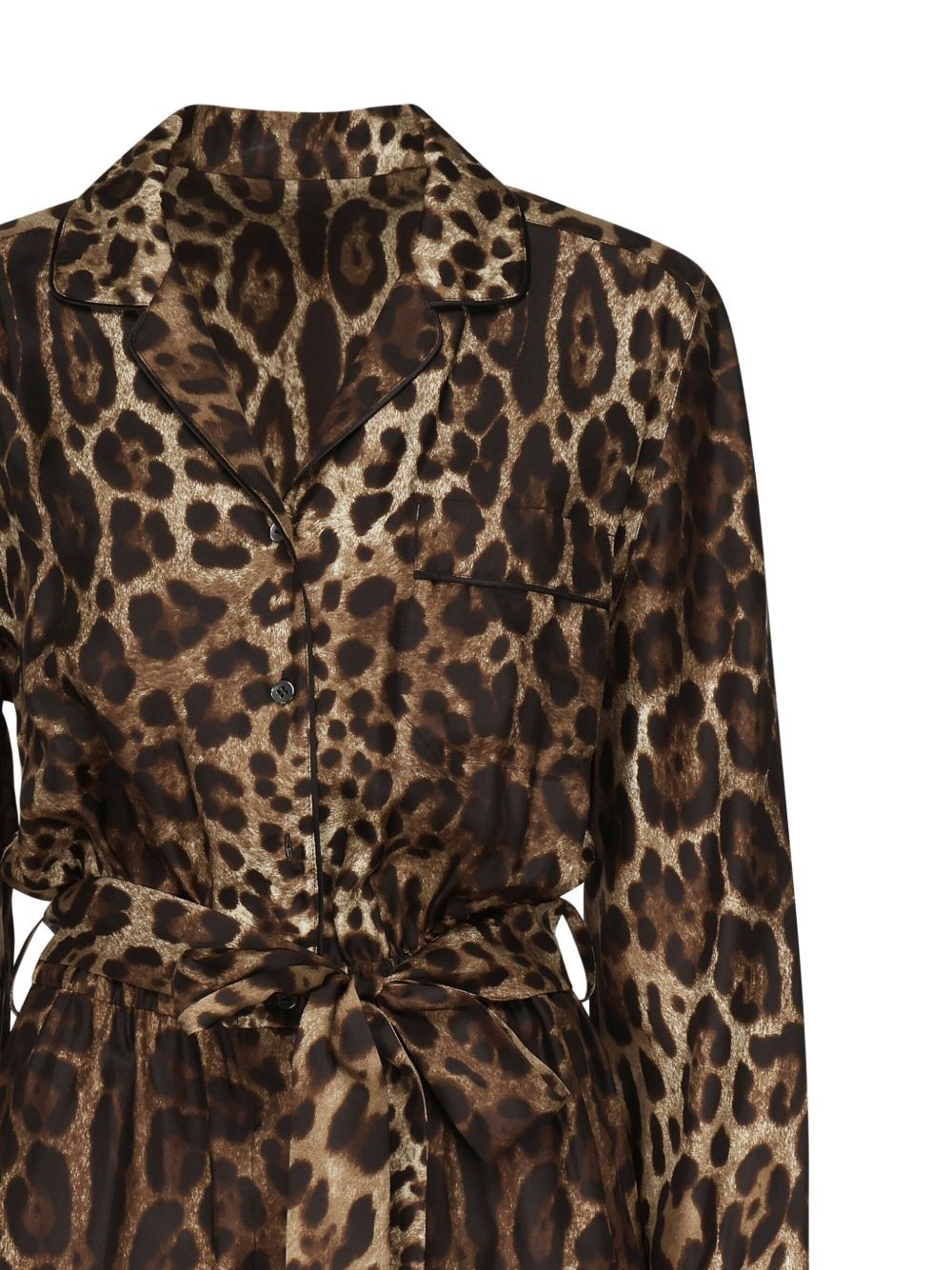 leopard print jumpsuit - 3