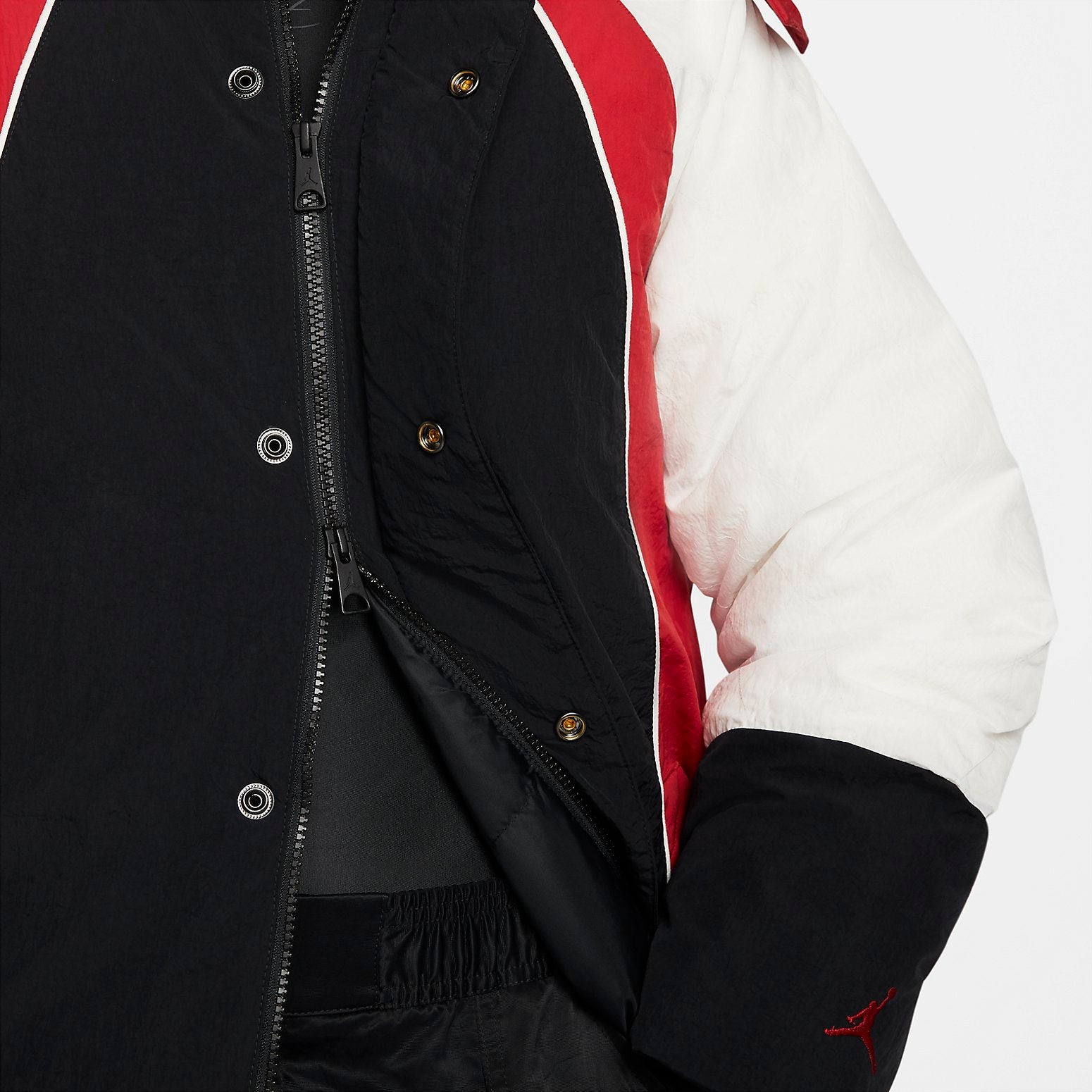 (WMNS) Air Jordan Flight Down Parka Jacket 'Red' DH0782-011 - 3
