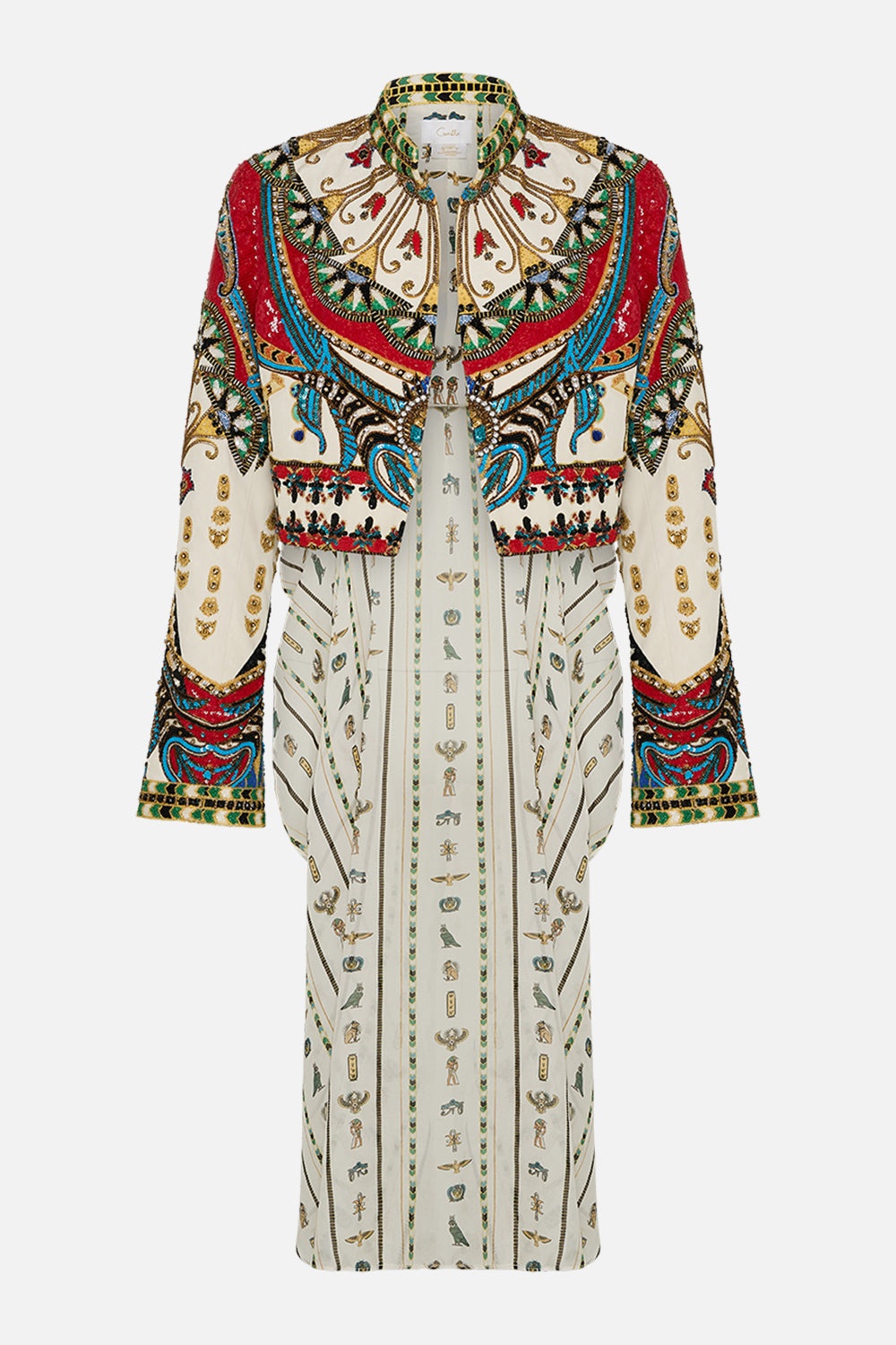 OPEN FRONT JACKET WITH FULL LENGTH BACK - 1