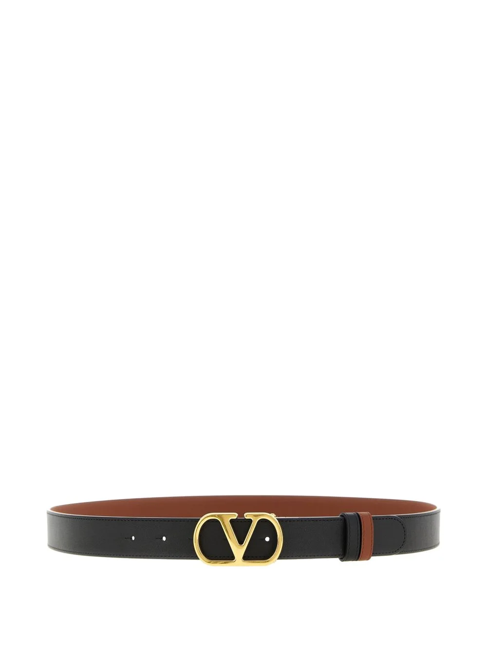 VLogo reversible leather belt - 1