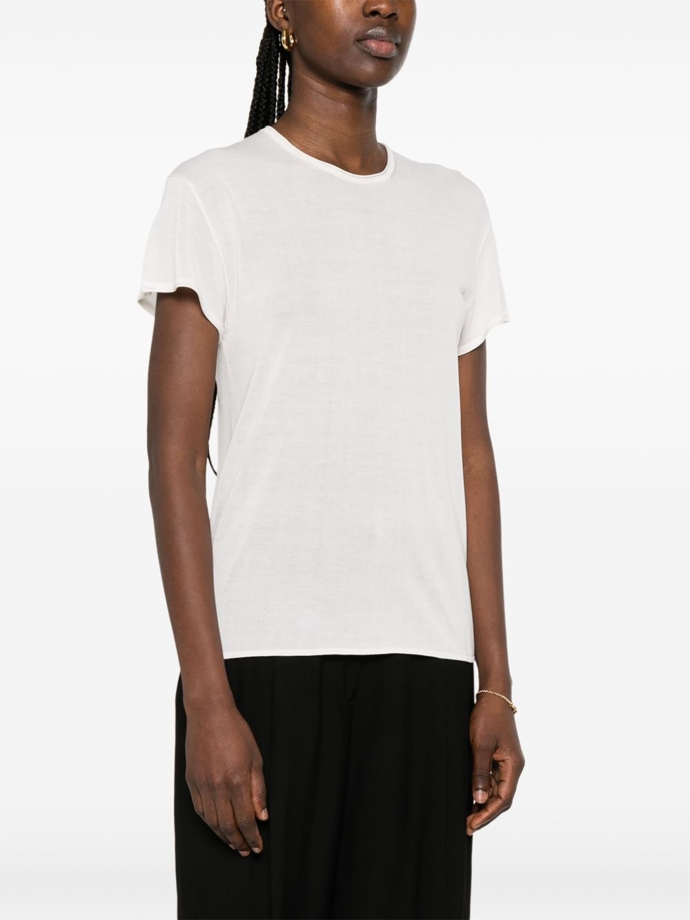 silk T-shirt - 3