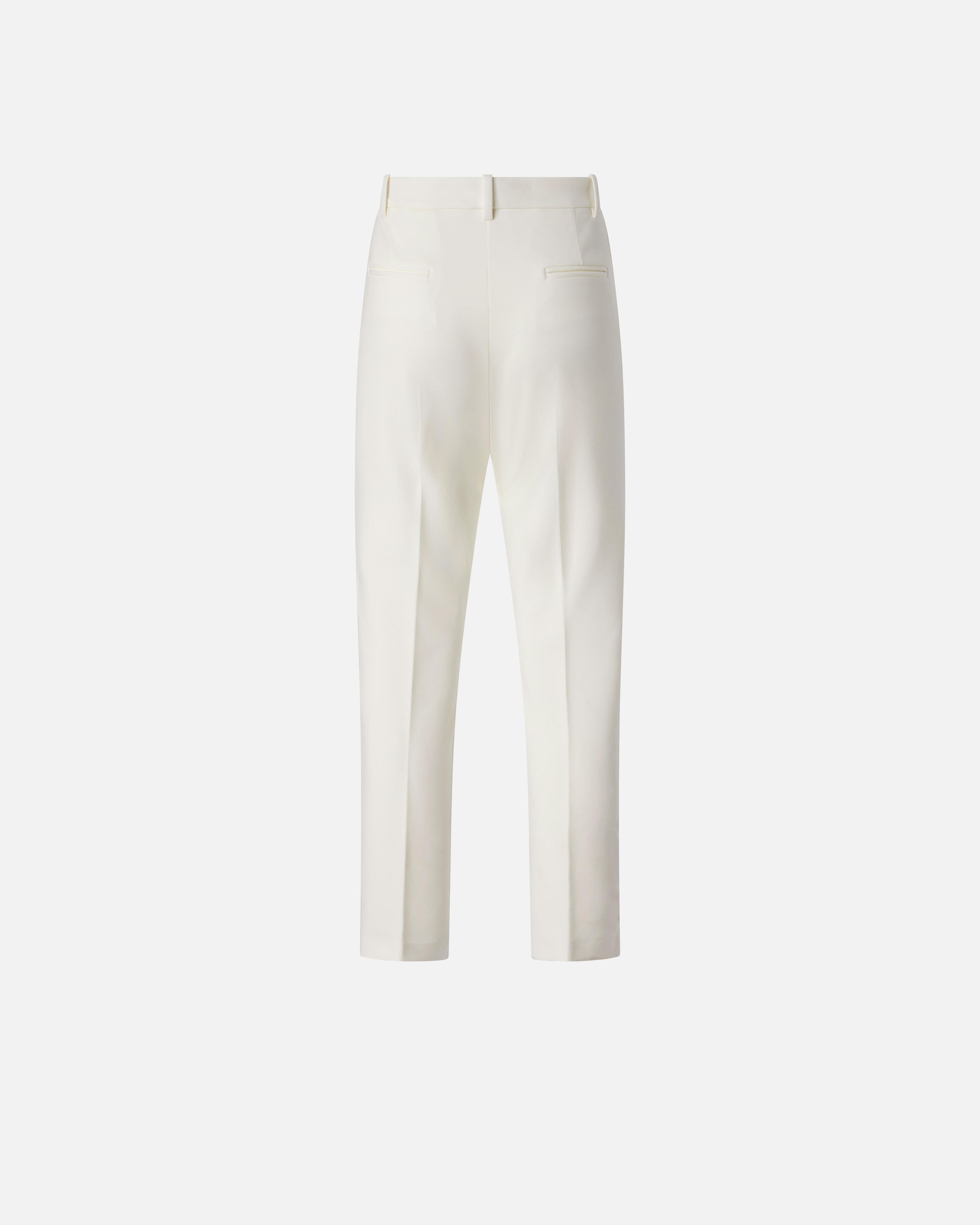 CIGARETTE TROUSERS WITH PRESSED PLEAT - 2