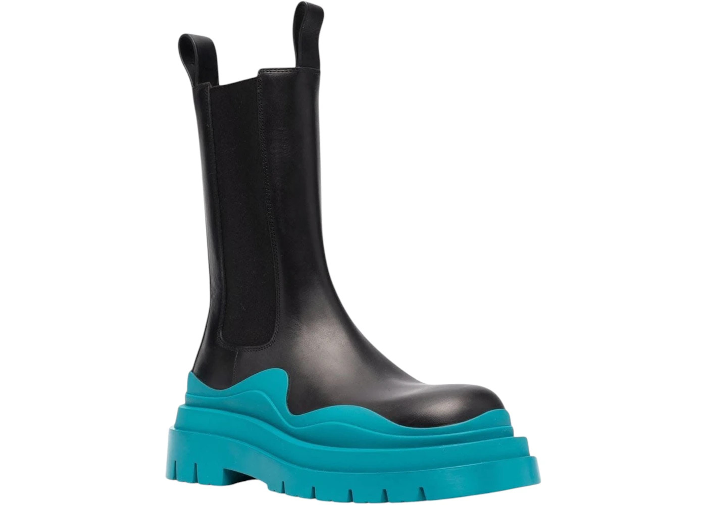 Bottega Veneta Tire Boots Black Blaster (Women's) - 2