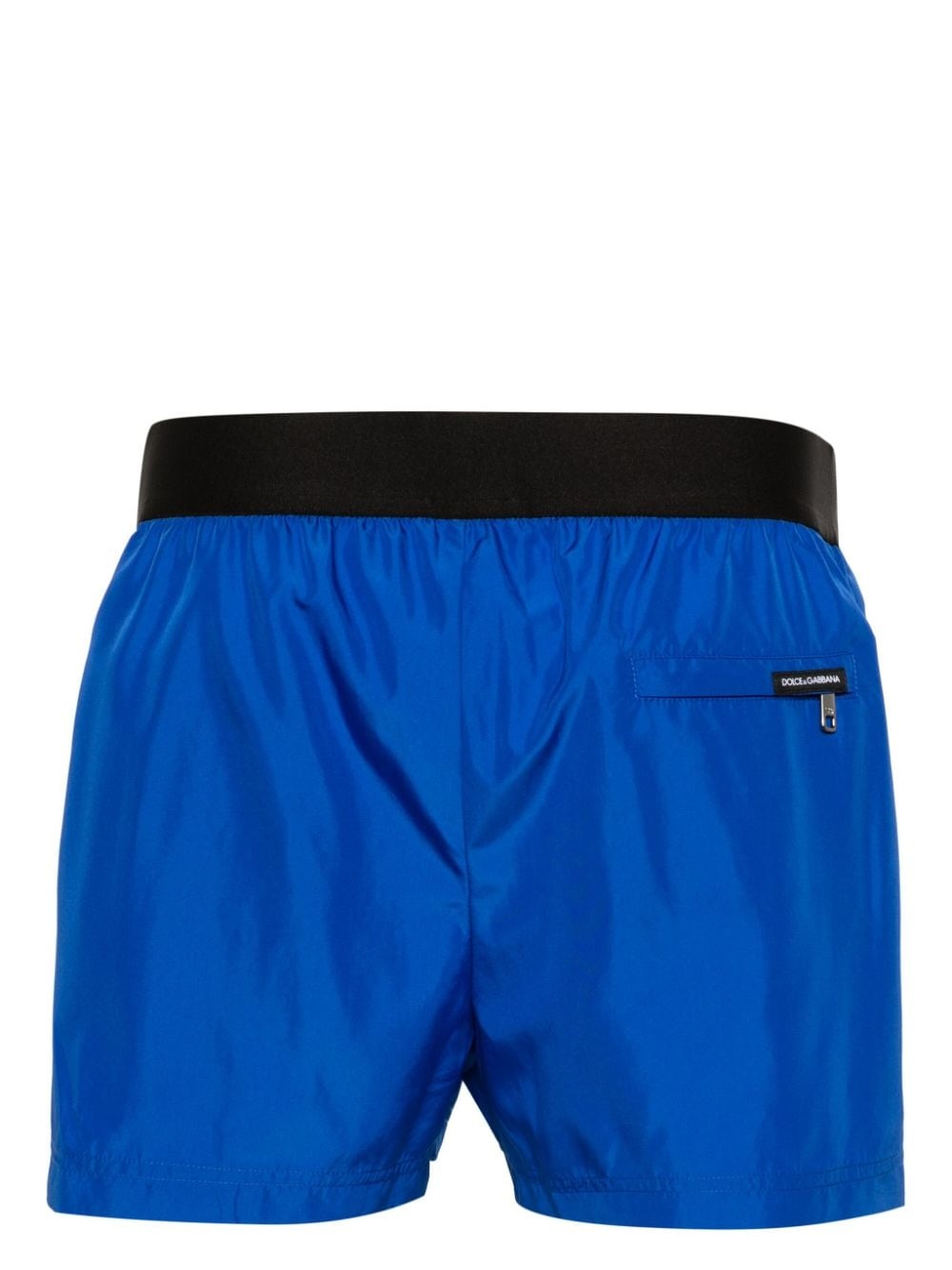 logo-waistband swim shorts - 2