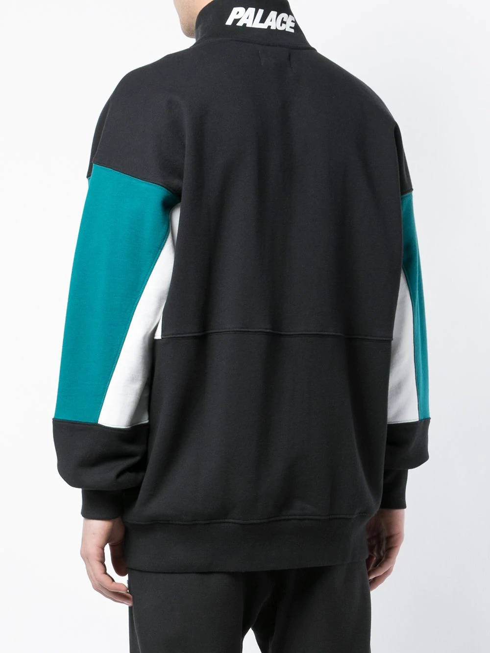 colour-blocked track jacket - 4