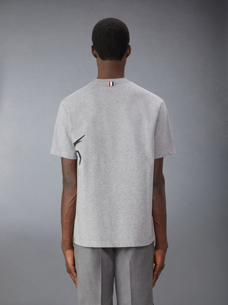 Thom Browne Jersey Raven Tee outlook