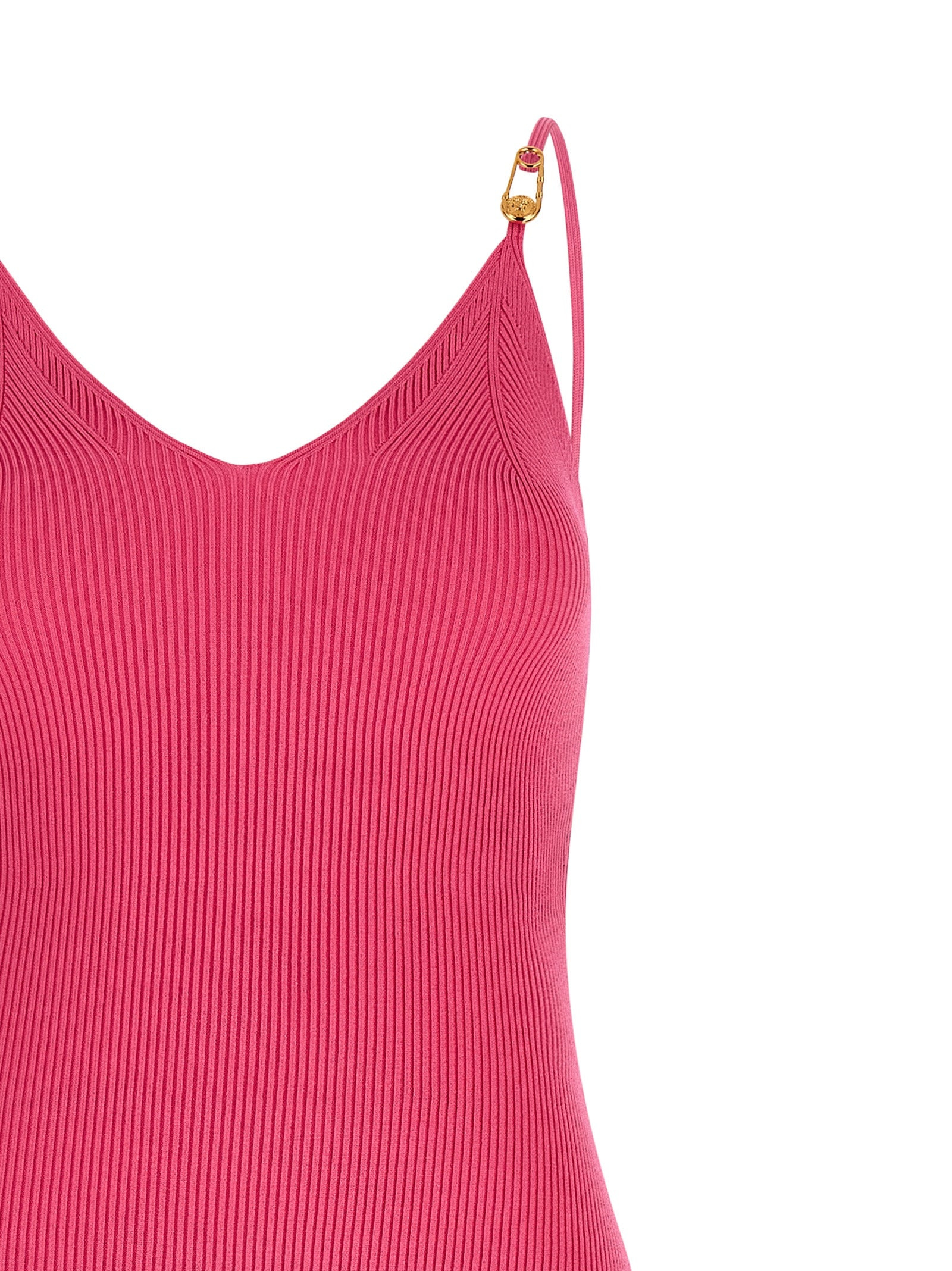 Knit Dresses Fuchsia - 3