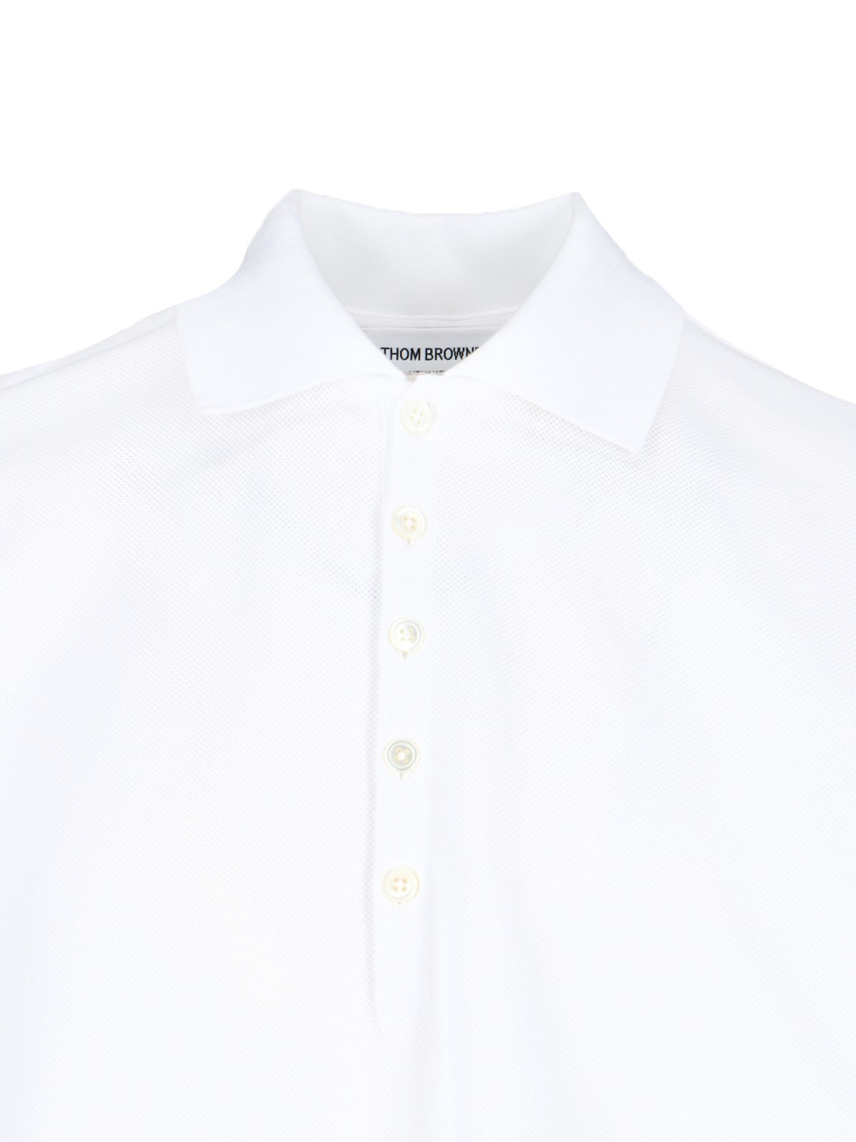 POLO SHIRT WITH TRICOLOR DETAIL ON THE BACK - 3