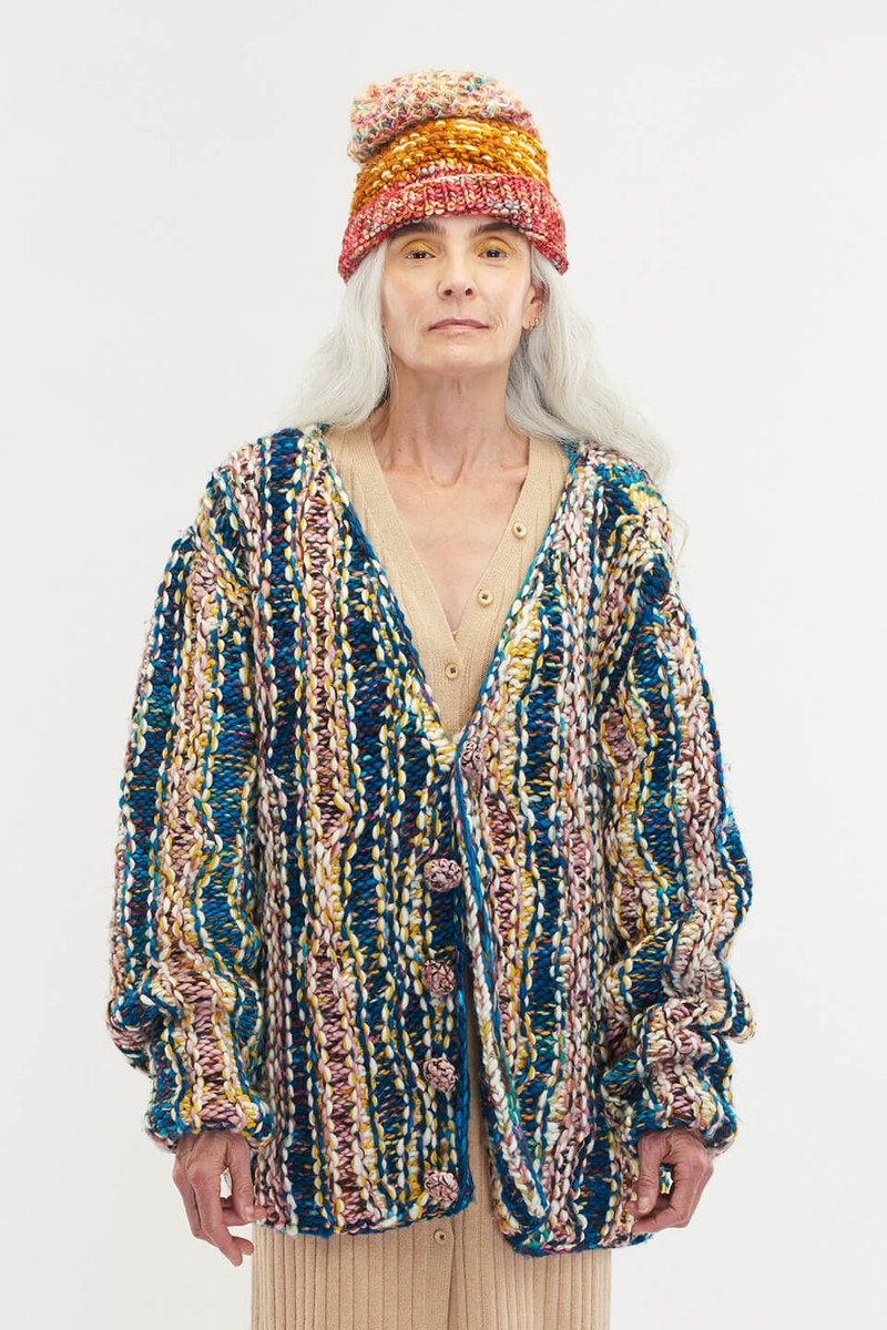 DISHEVELED KNIT CARDIGAN 3