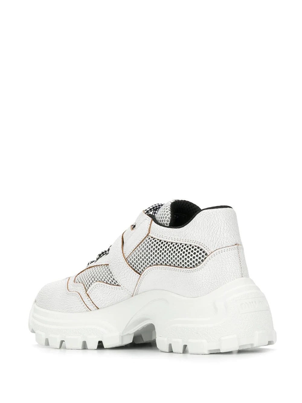 ridged chunky sneakers - 3