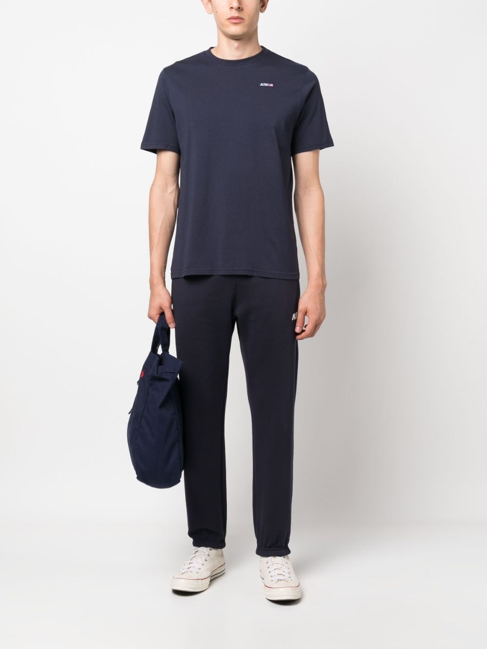 logo-appliquÃ© track trousers - 2