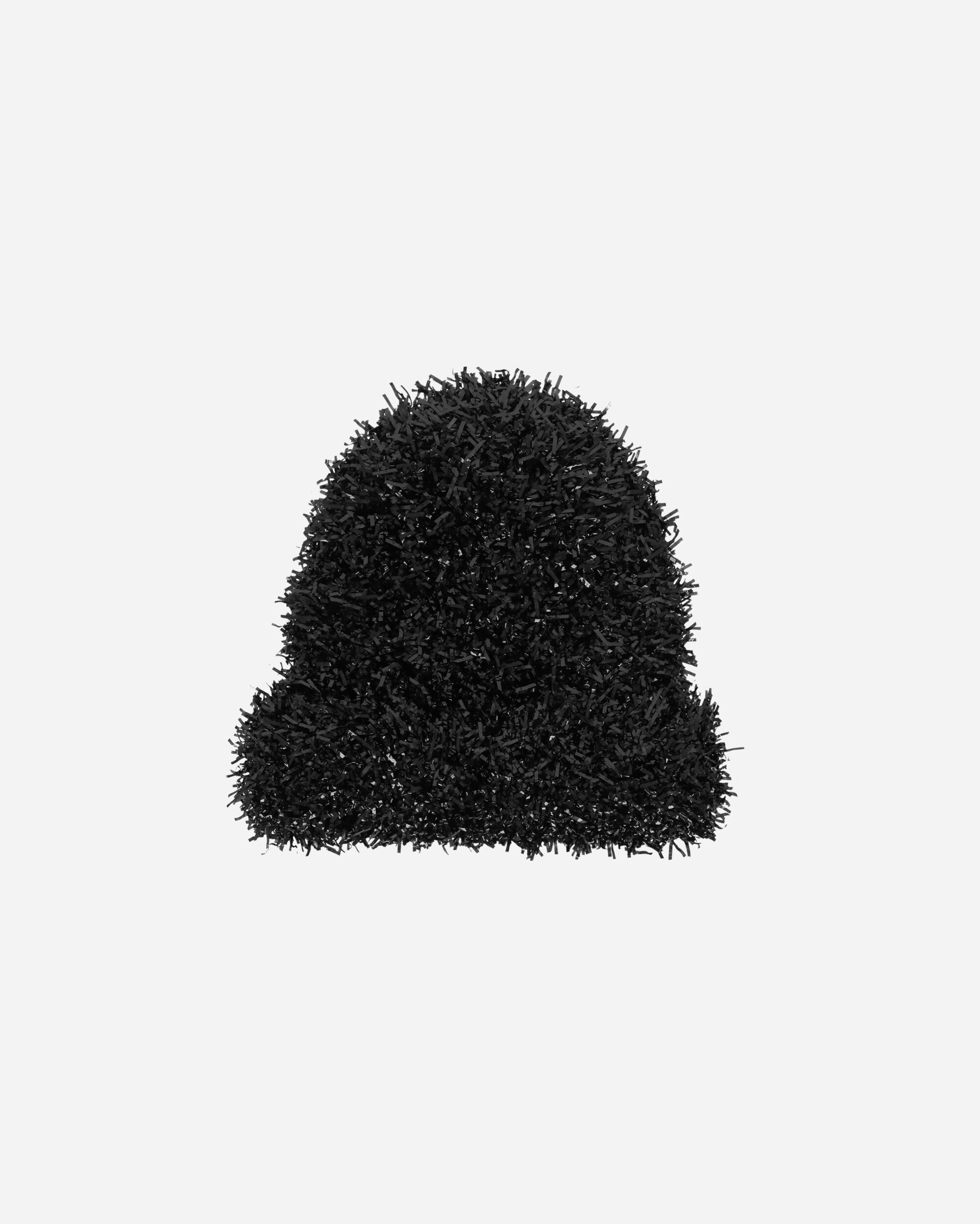 Film Fringe Knit Cap Black - 2