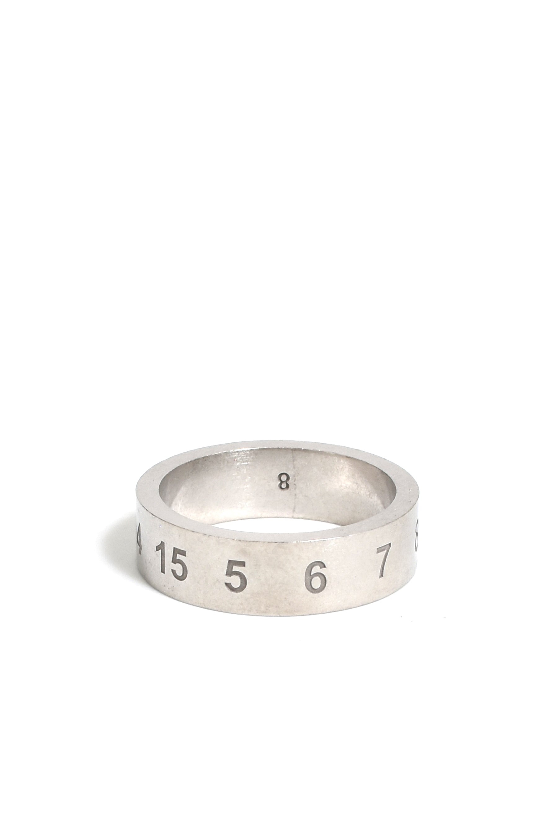 NUMBER REFERENCE RING 6.5mm / SIL - 2