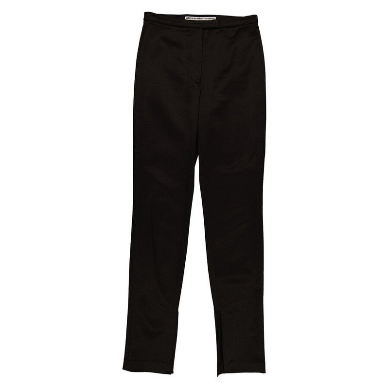Alexander Wang Stretch-Satin Tailored Legging - 1