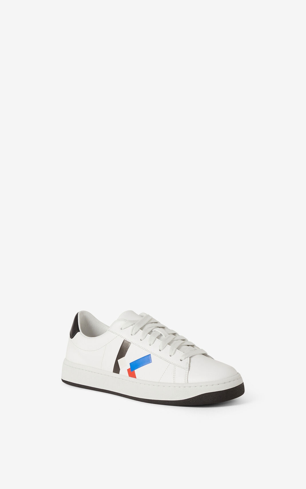 Leather KENZO Kourt K Logo sneakers - 3