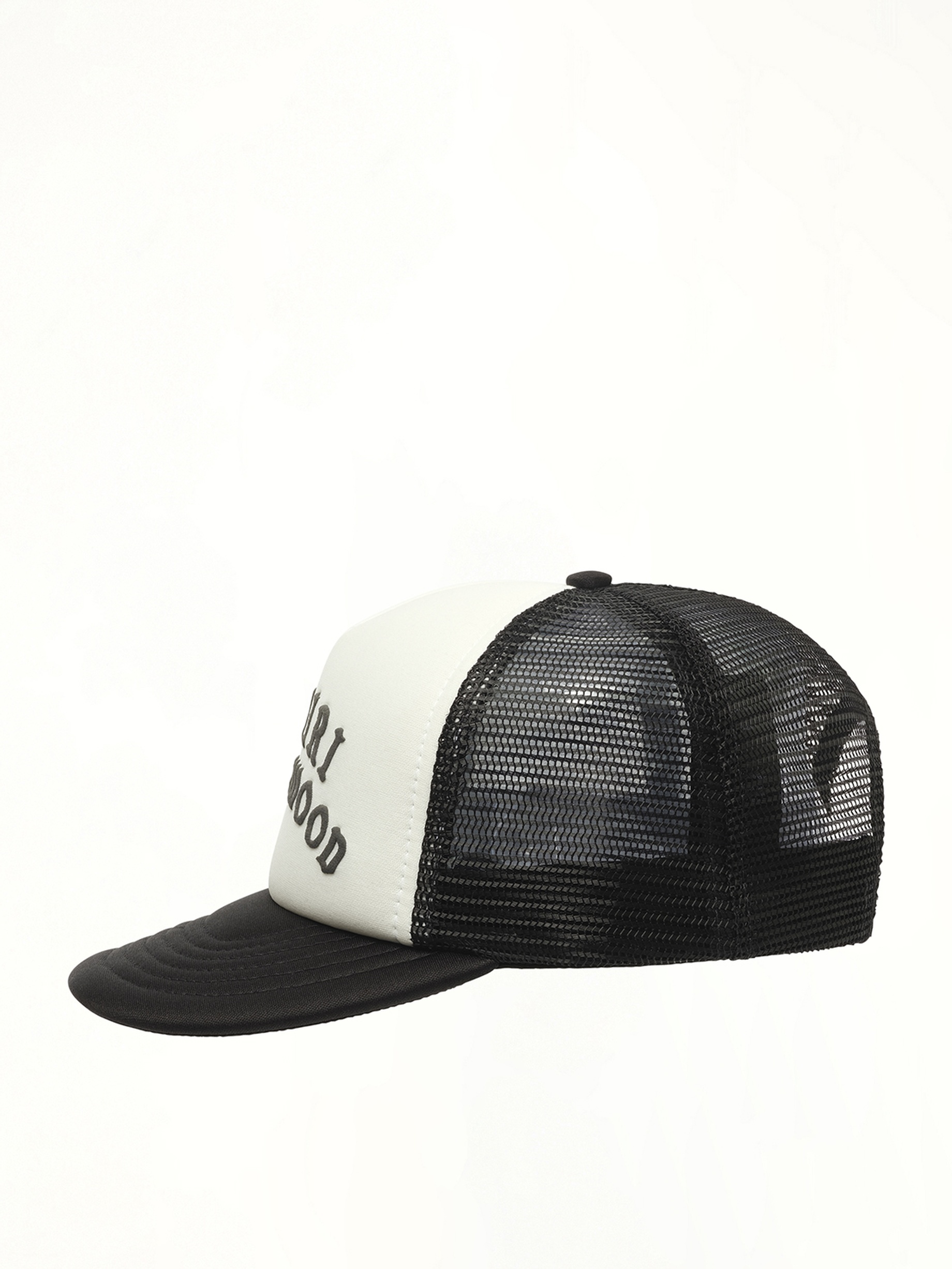 Amiri Hollywood Trucker Hat in Black - 2