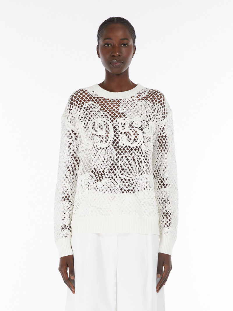FAREA Embroidered cotton jumper 3