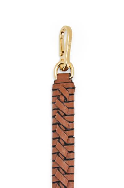 Loewe Woven spiral strap in classic calfskin outlook