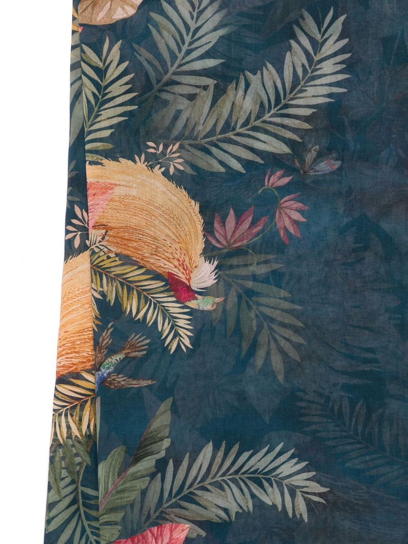Zimmermann printed cotton pareo outlook