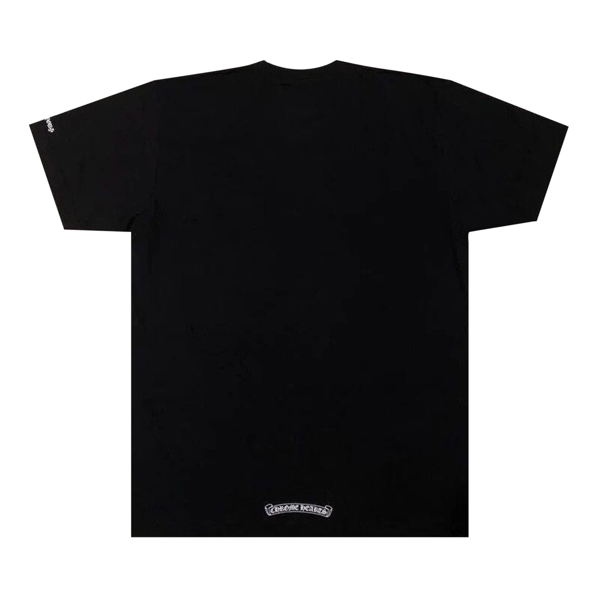 Chrome Hearts Neck Logo T-Shirt 'Black' - 2