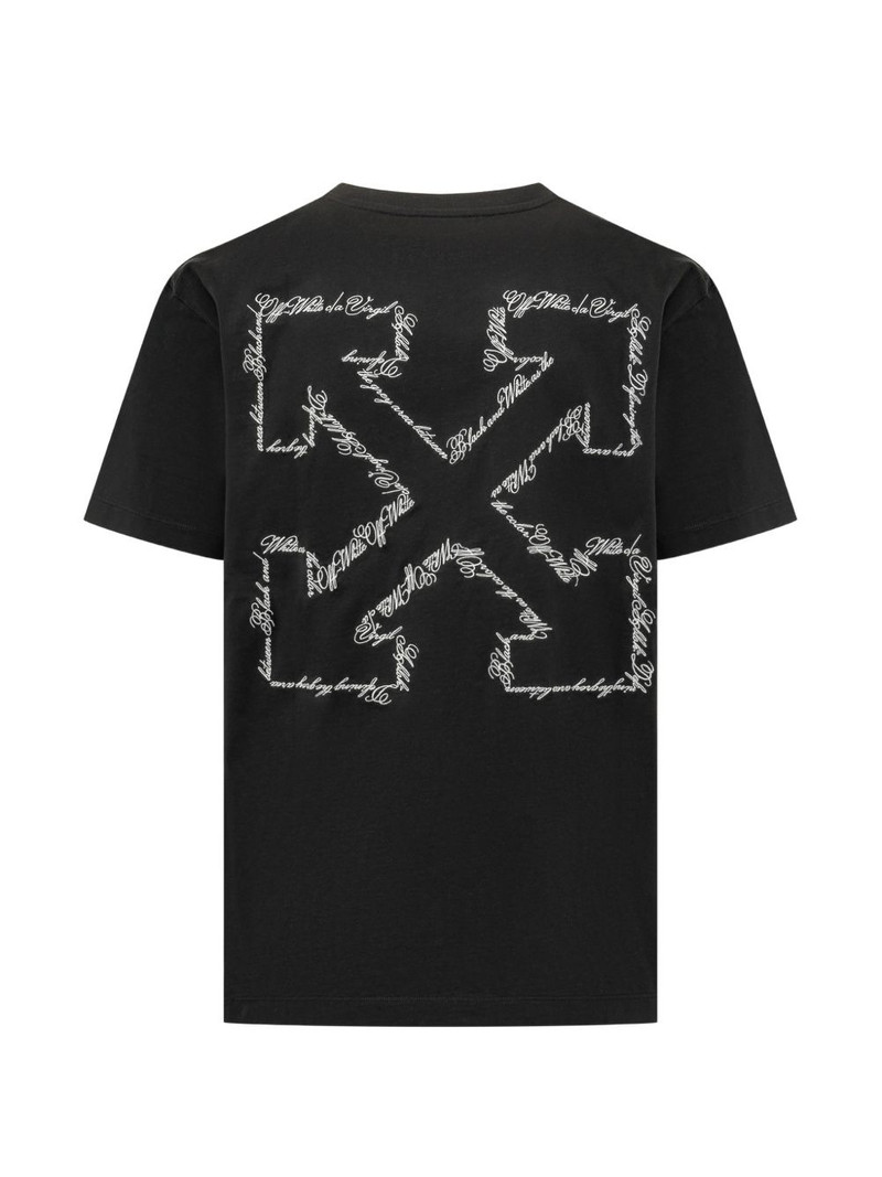 Off-White arrow script short-sleeve T-shirt outlook