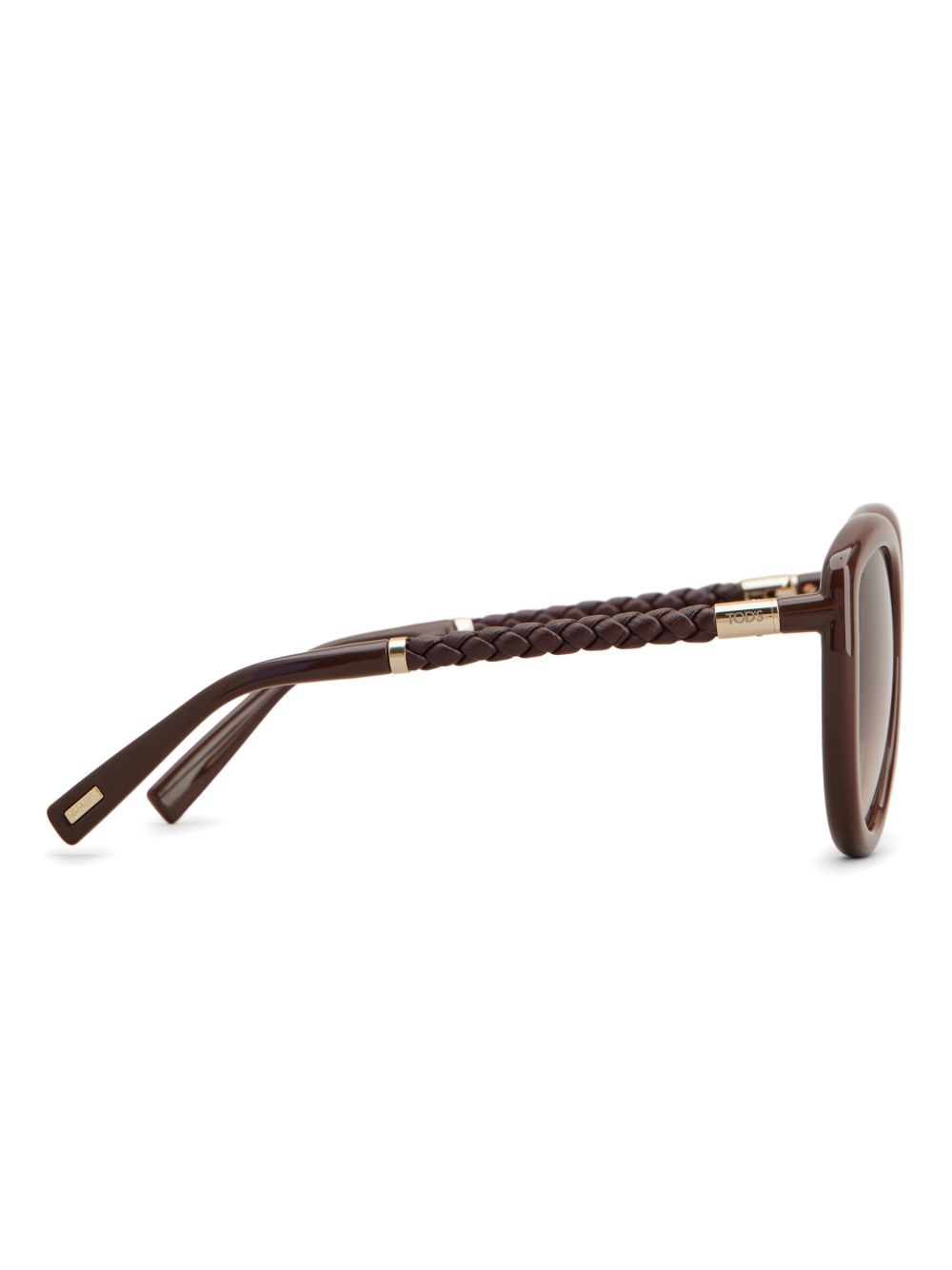 logo-engraved sunglasses - 4