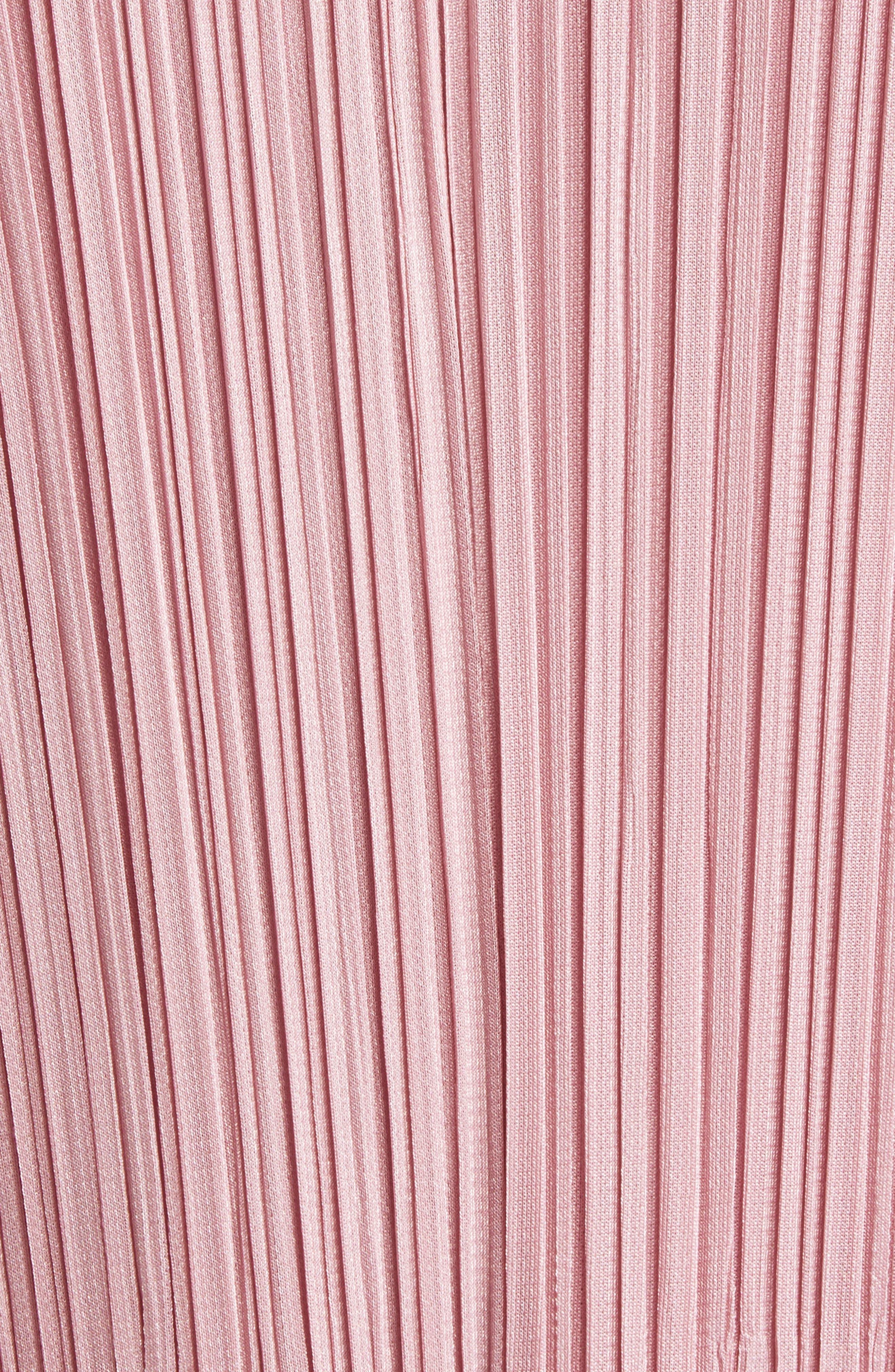 Pleats Please Issey Miyake Monthly Colors September Pleated Coat in Rose Pink at Nordstrom - 6