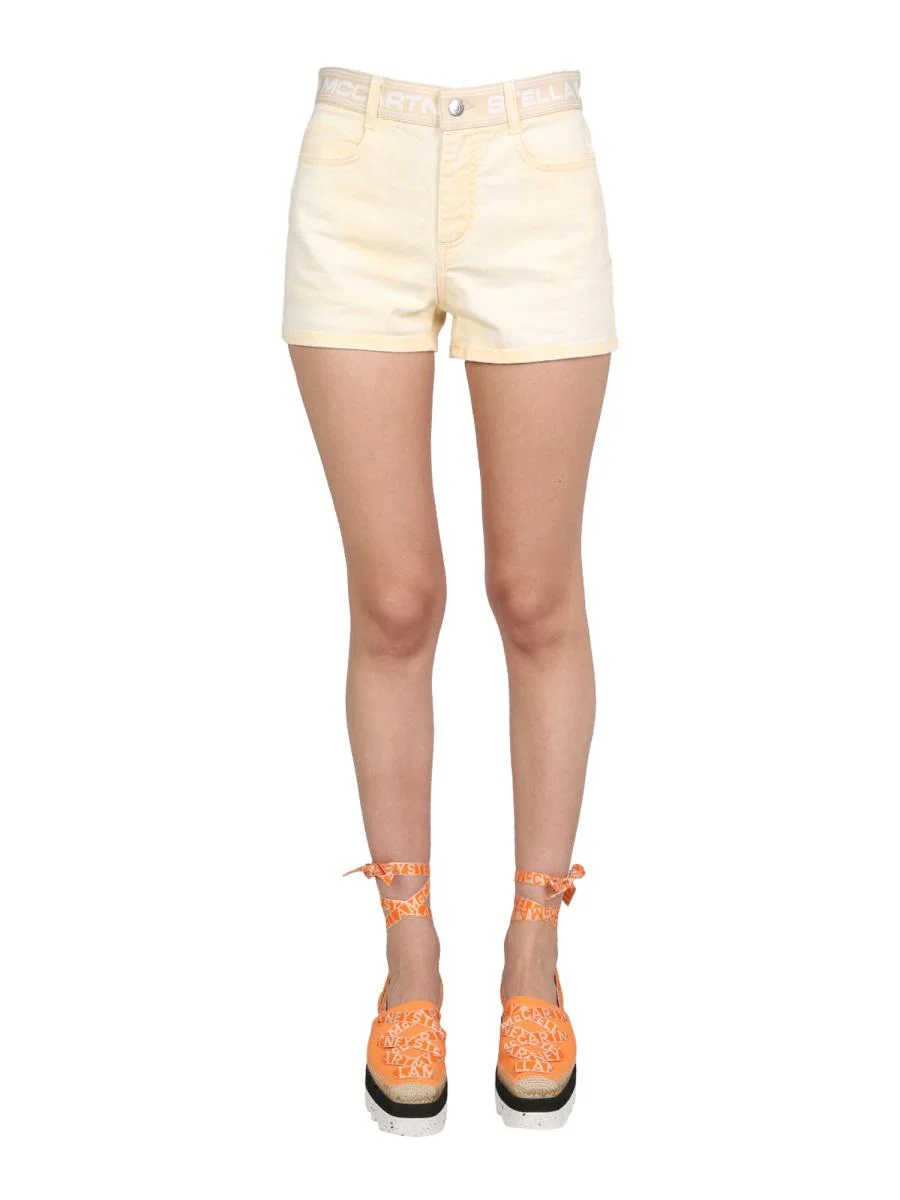STELLA MCCARTNEY DENIM SHORTS - 1