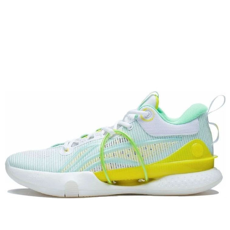 Li-Ning 8 프리미엄 버전 충격 흡수 착용 저항하는 낮은 정상 녹색 ABAS015-1 - 1