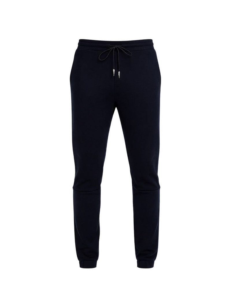 Essential Fleece Classic cotton track pants 1