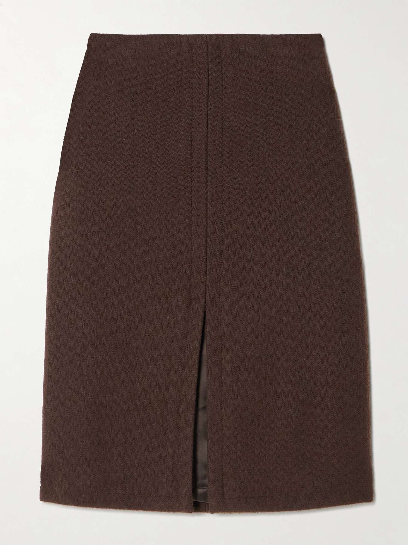 Wool midi skirt - 1