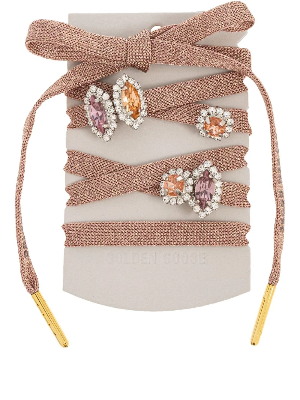 crystal-embellished shoelaces - 1