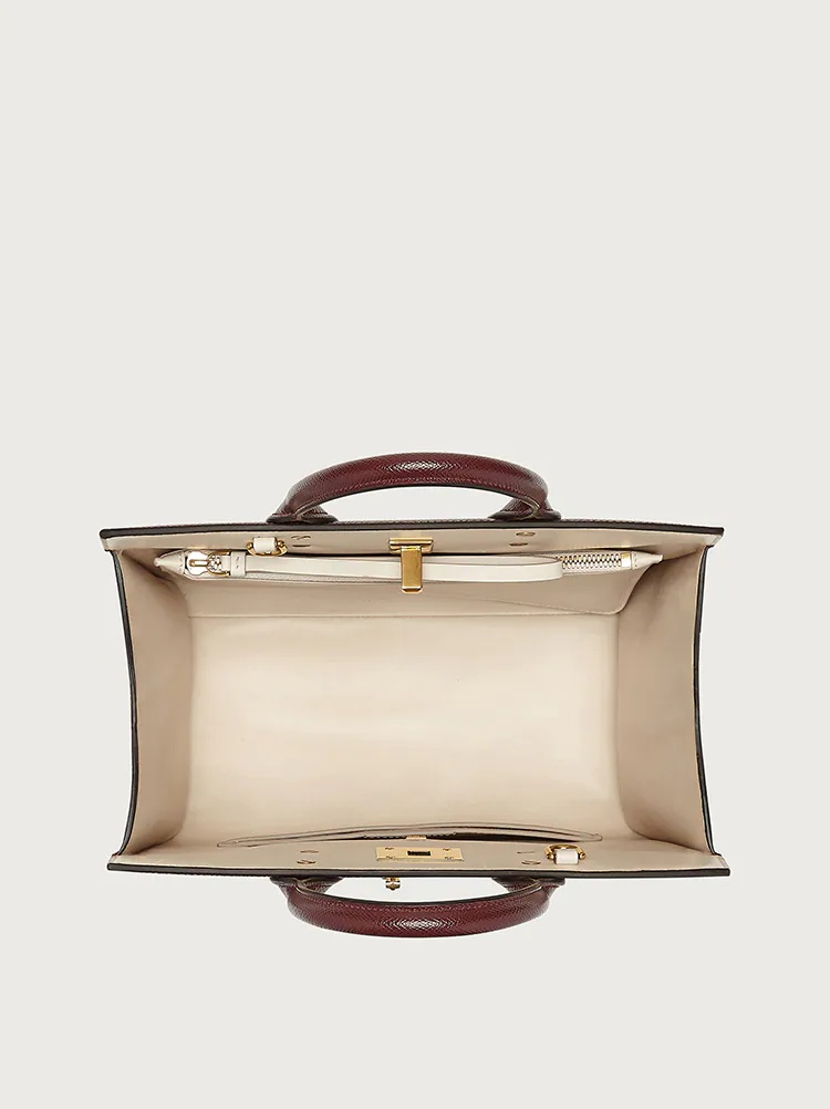 FERRAGAMO STUDIO BOX BAG - 4