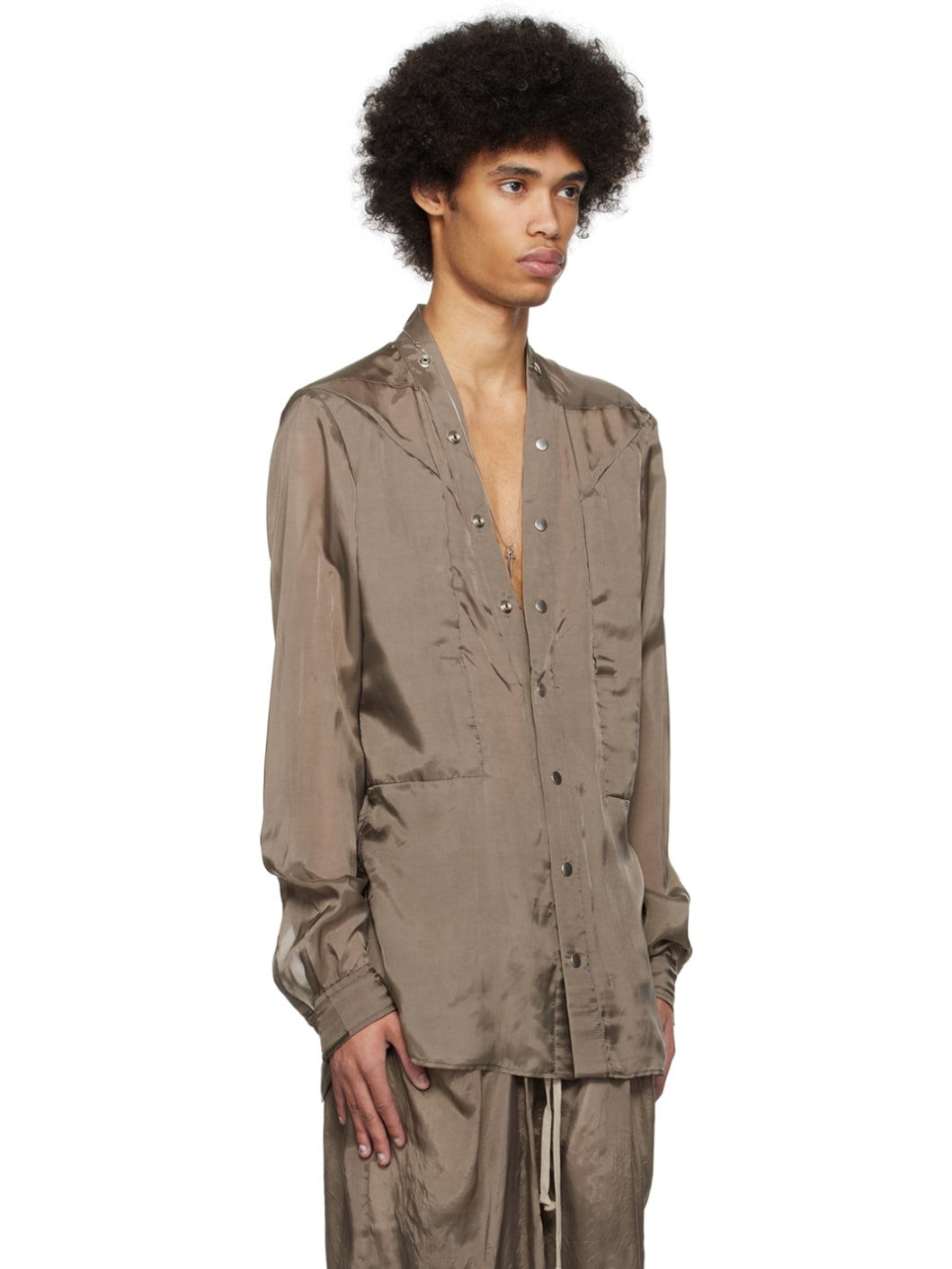 Gray Larry Fogpocket Shirt - 2