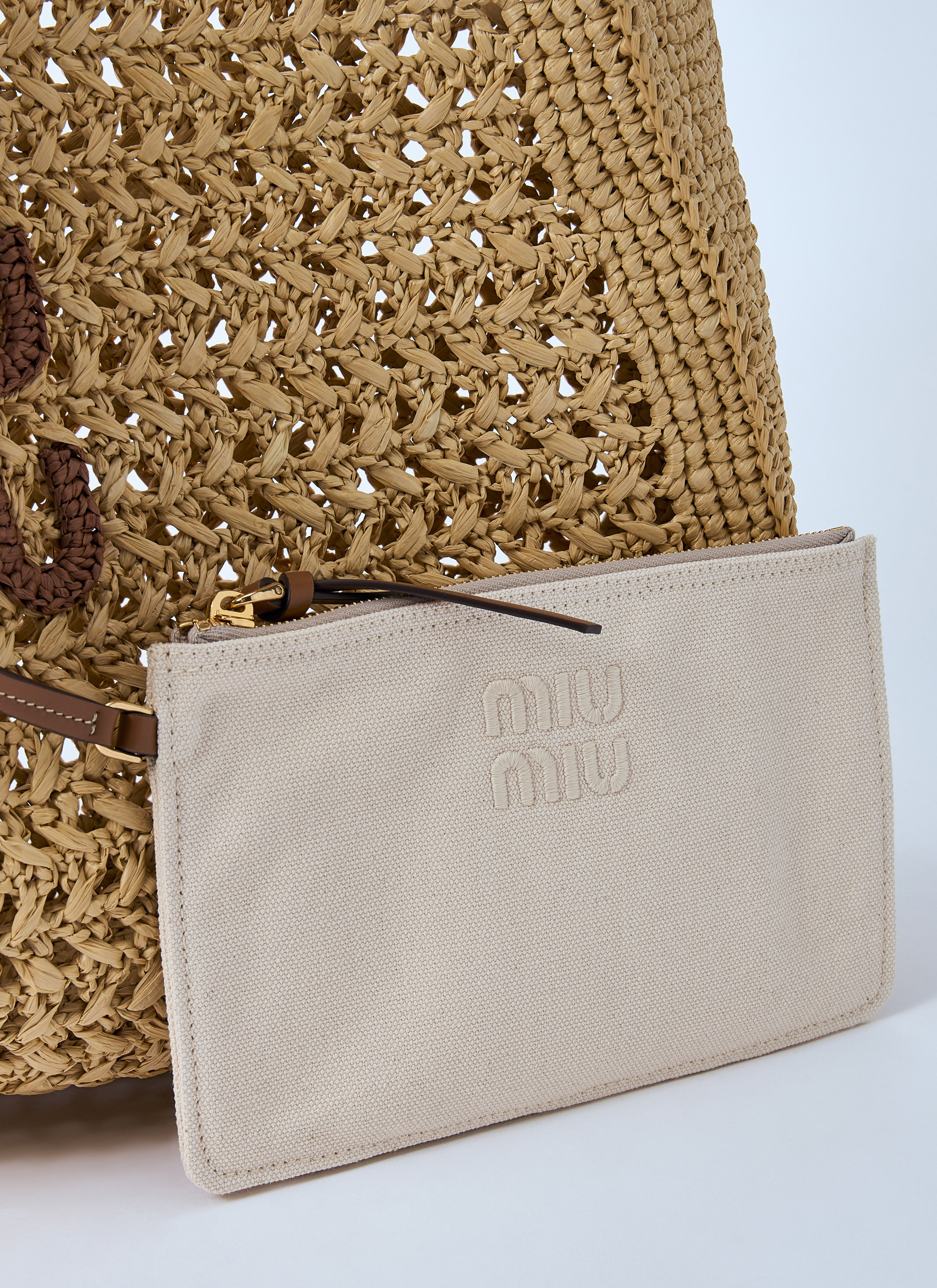 Logo Motif Crochet Shoulder Bag - 5