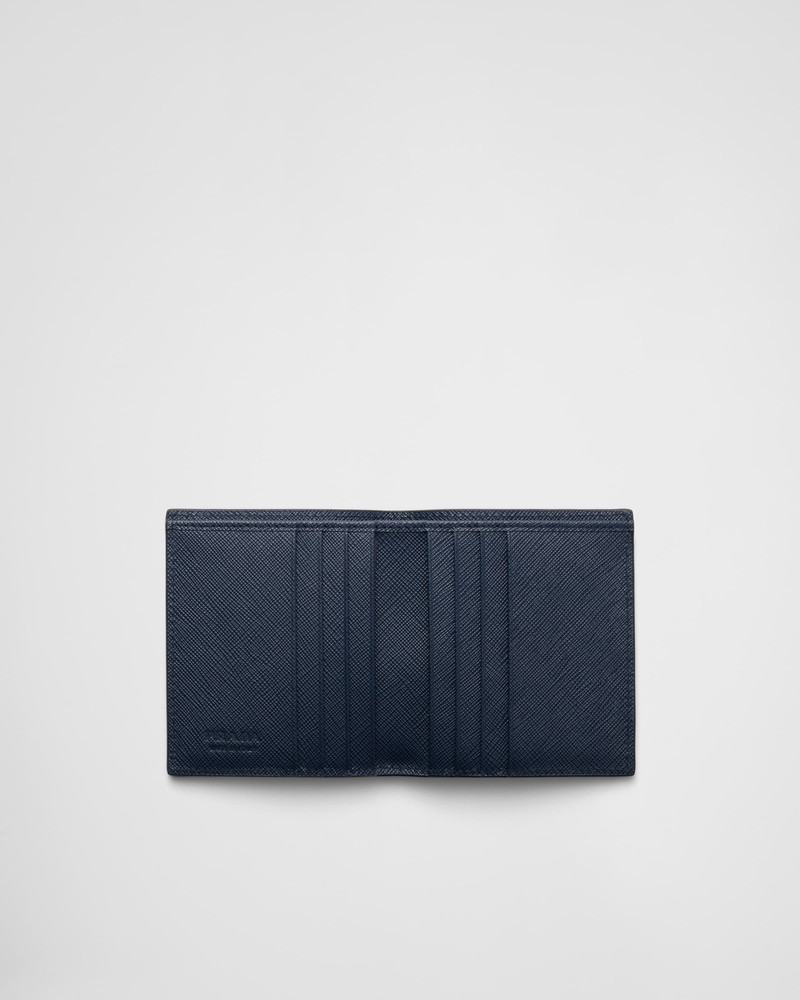 Prada Saffiano leather wallet outlook