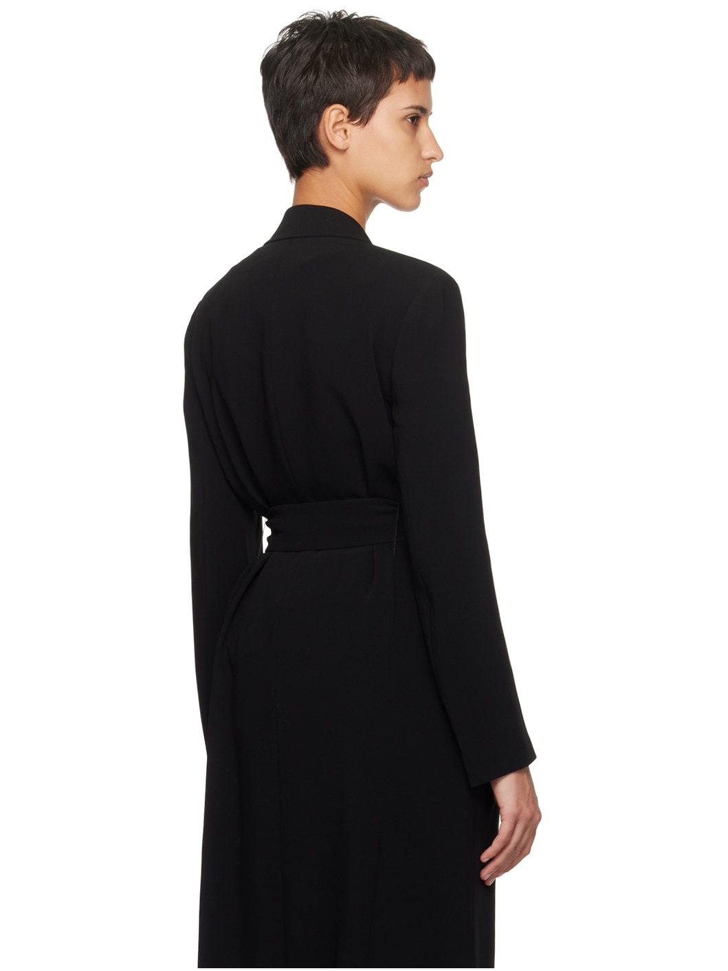 Black Harri Coat - 3