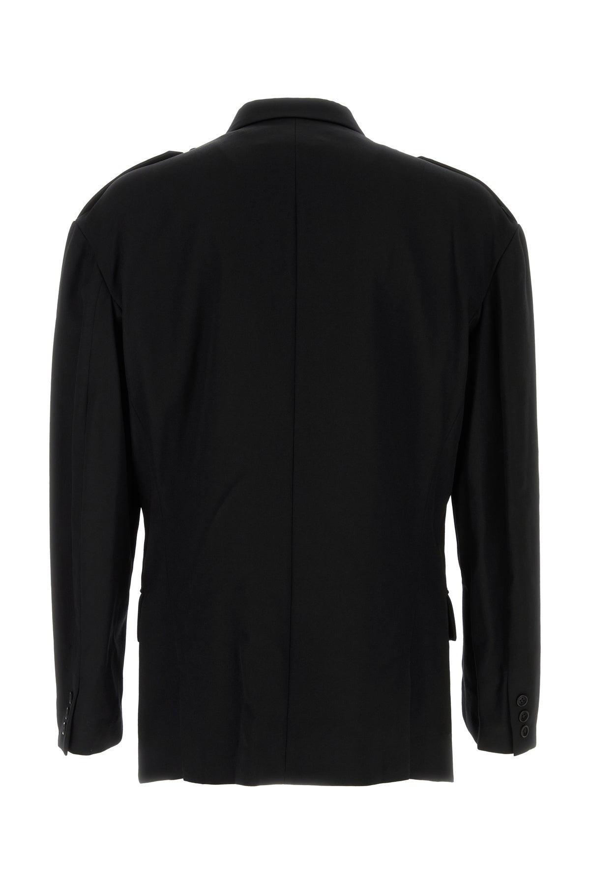 Black wool blazer - 2