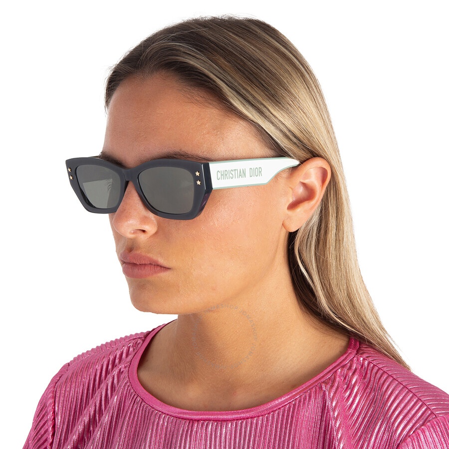 Dior DIORPACIFIC S2U Brown Mirror Cat Eye Ladies Sunglasses CD40113U 96G 53 - 2