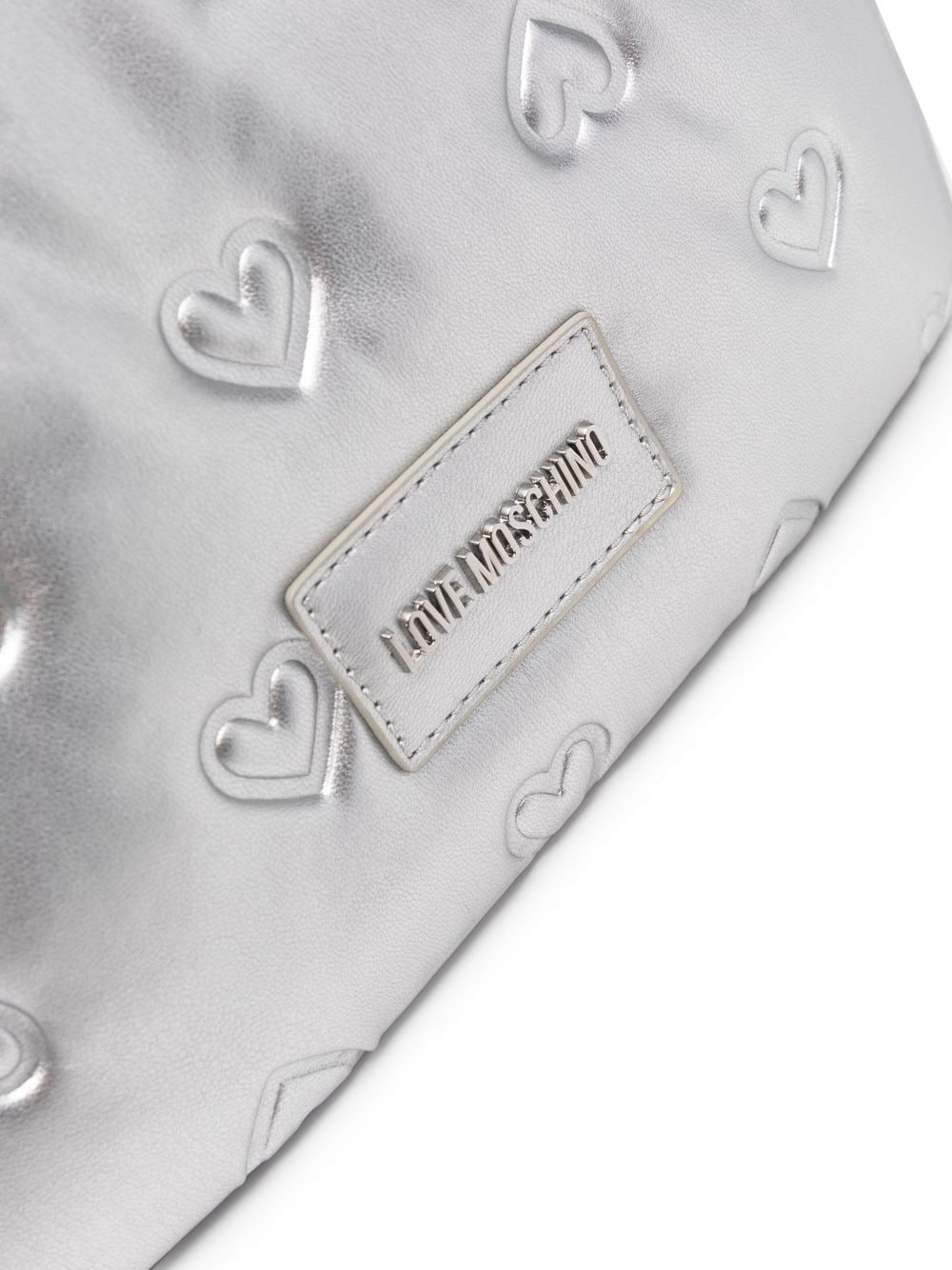 logo-lettering heart-detail bag - 4