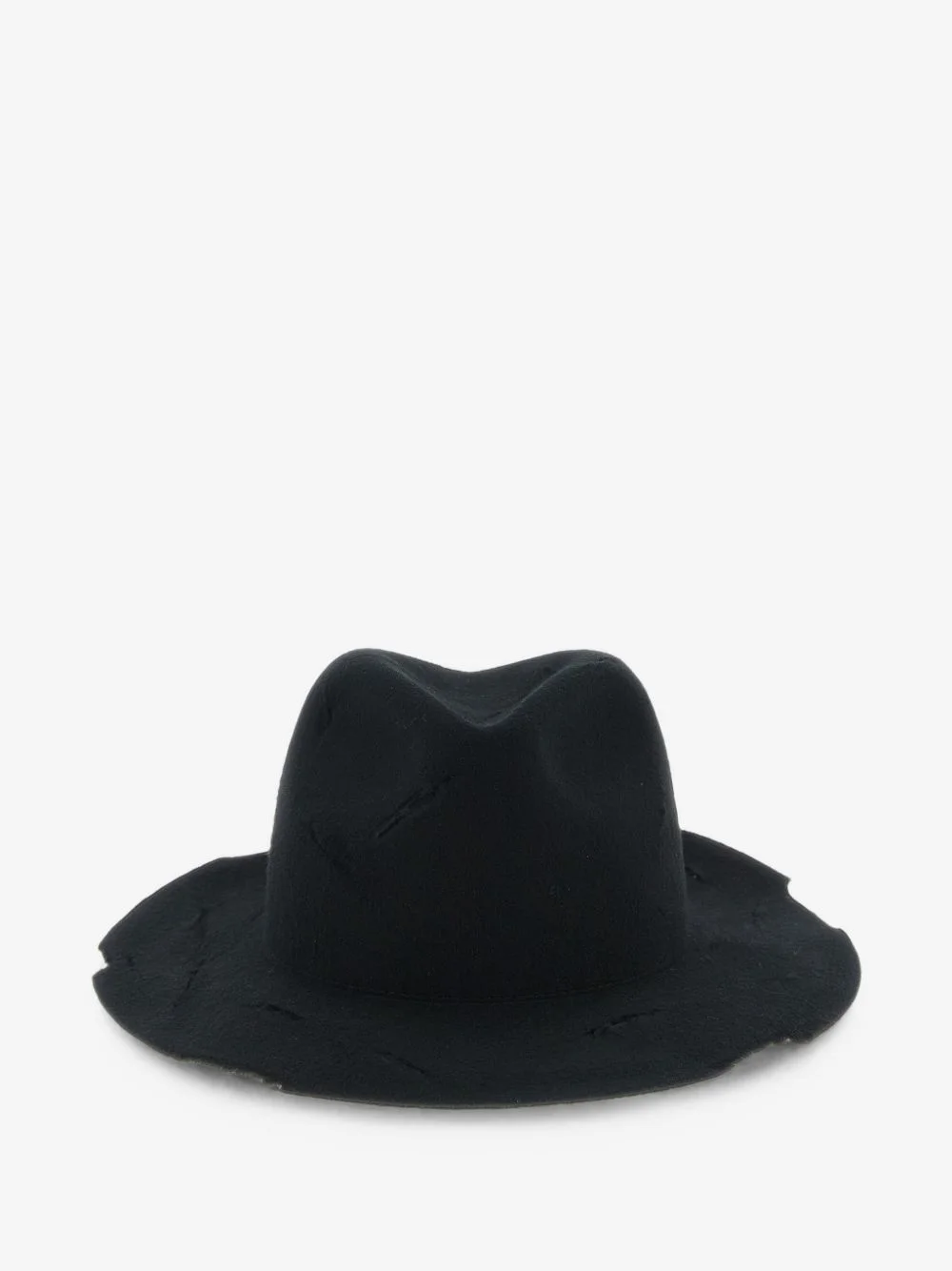 cut-out wool-felt hat - 1