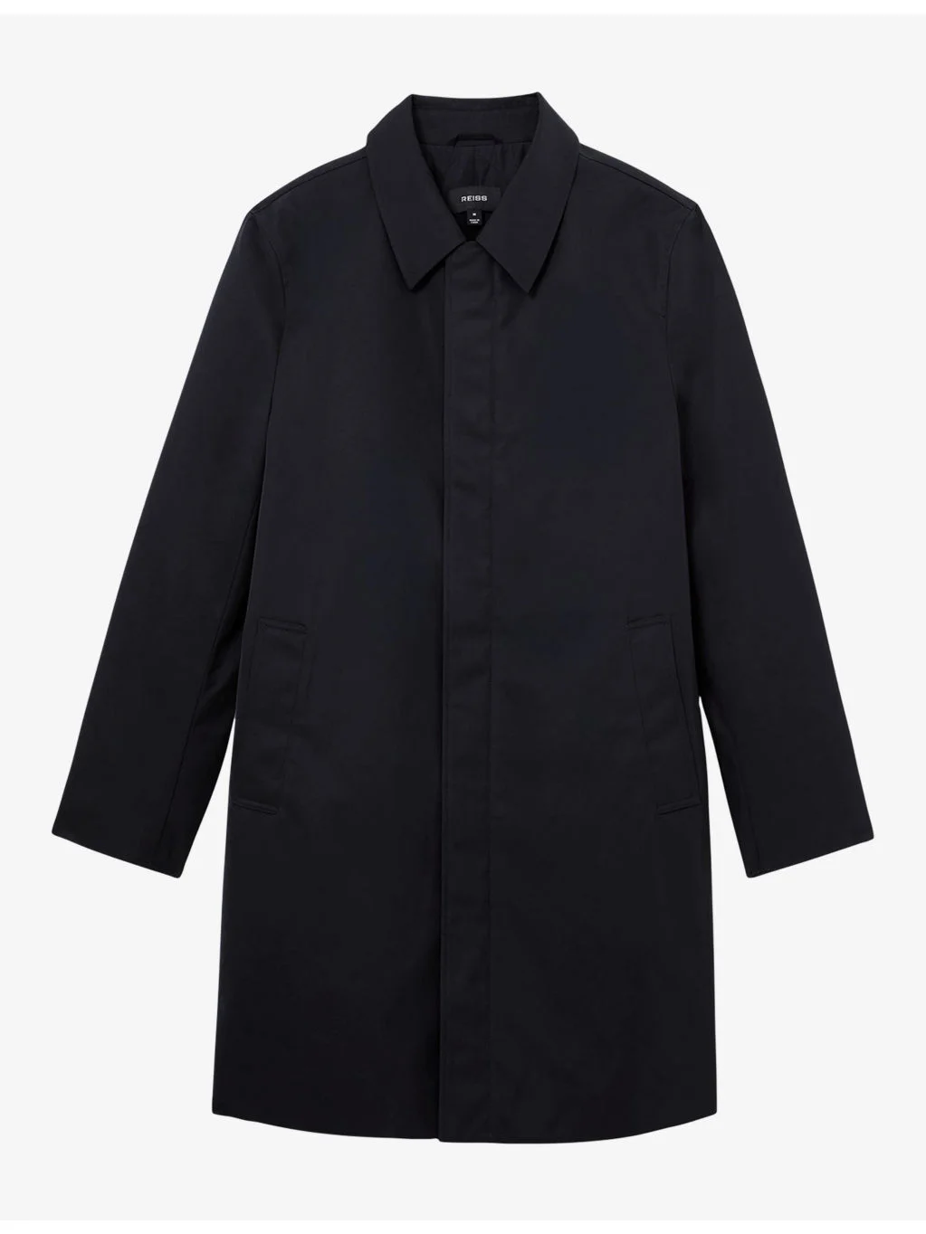 Lawlen Collared Zip-Through Woven Jacket - 1