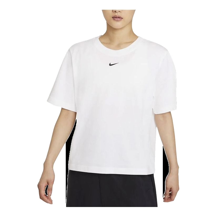 (WMNS) Nike Sportswear Essential Oversized T-Shirt 'Black' DD1238-100 - 2