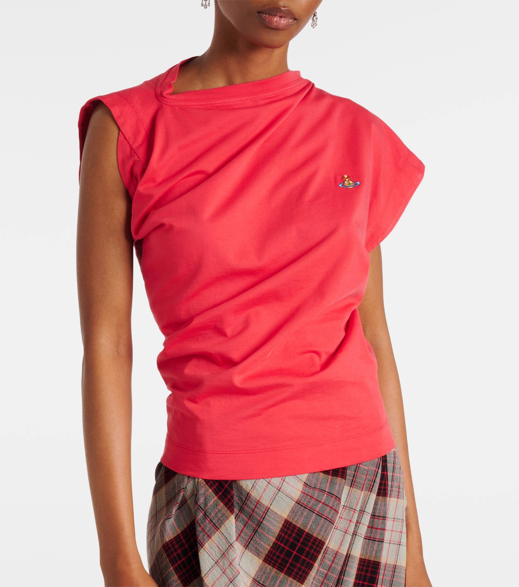 Hebo Orb cotton jersey top - 4