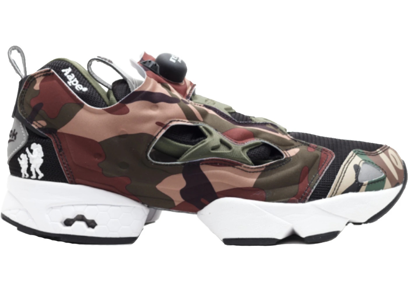 Reebok Instapump Fury AAPE By a Bathing Ape - 1