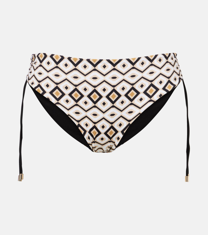 Santina printed bikini bottoms 1