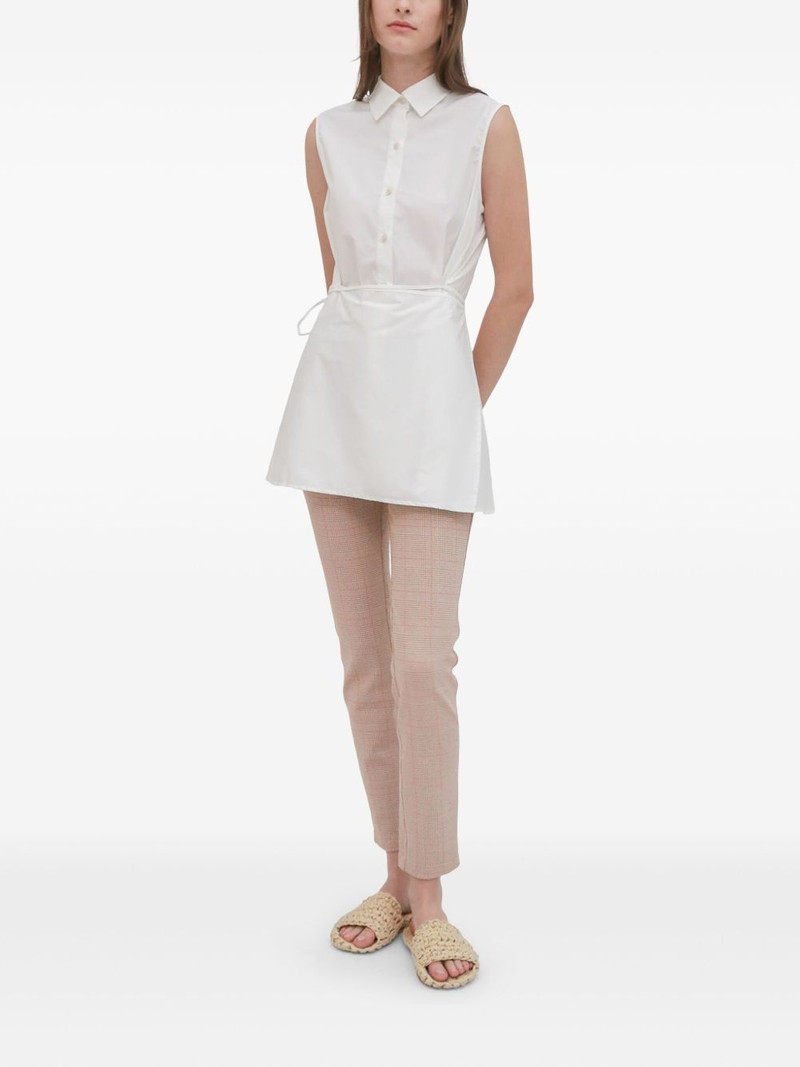 ROSETTA GETTY sleeveless asymmetric shirt outlook