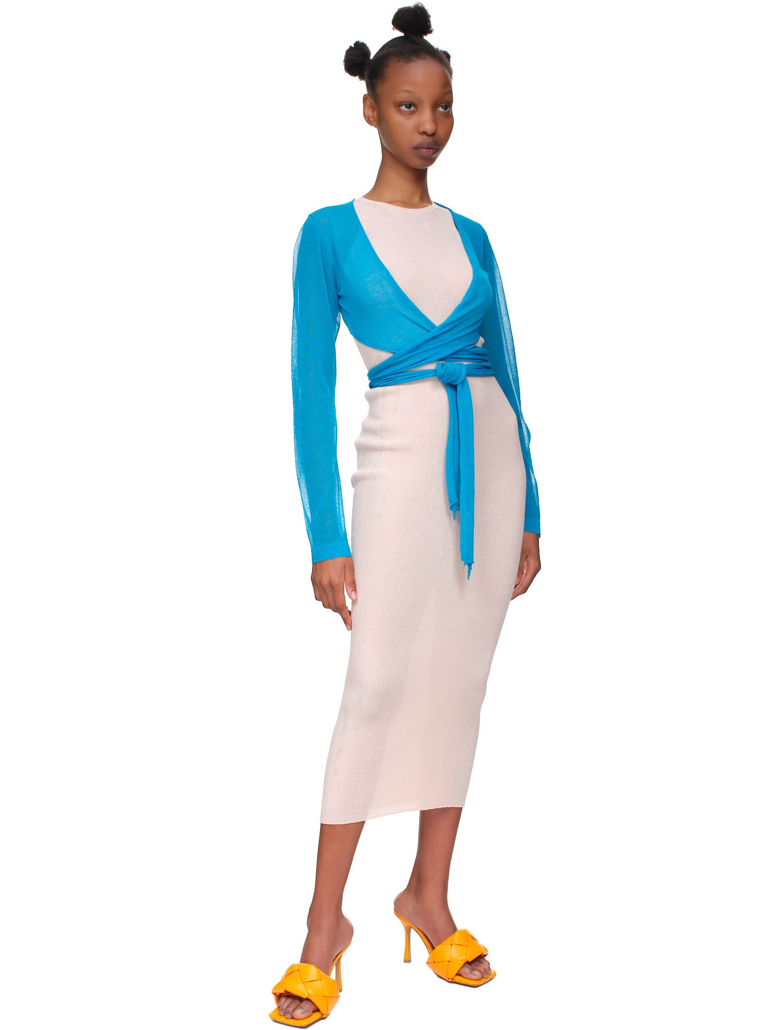 Ribbed Bodycon Dress - 6