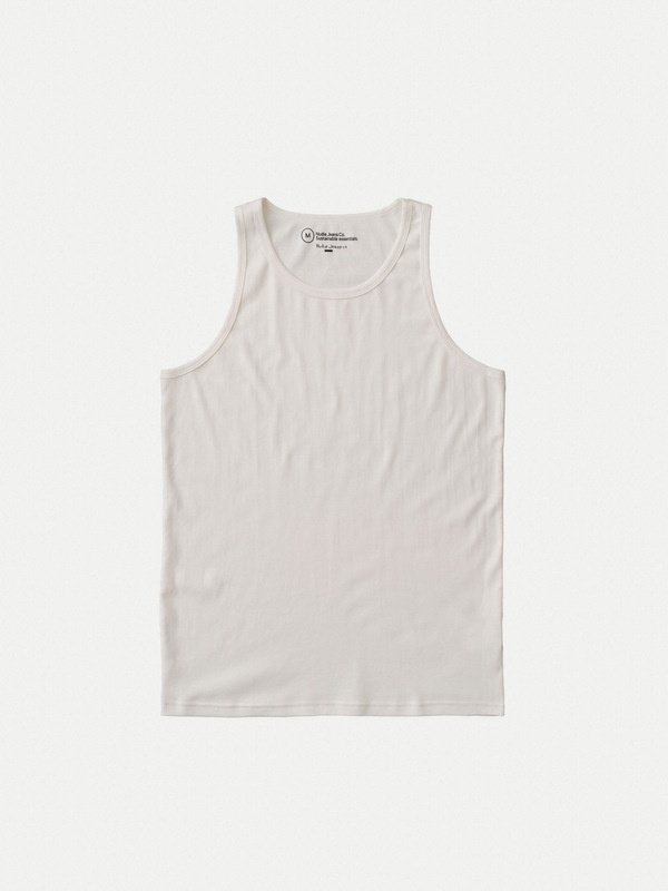 Tank Top Nudie Jeans Offwhite - 1